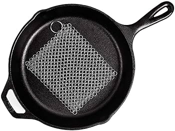 鋳鉄製すり潰し器 Amazon｜鋳鉄クリーナー8 x 8インチ316ステンレス鋼チェーン